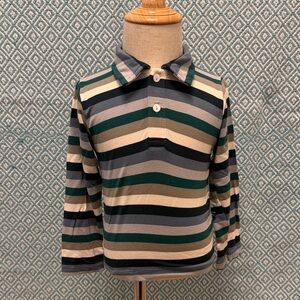 Kickee Pants Multicolor Striped Polo